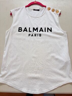 BALMAIN Paris | White Top | Size S